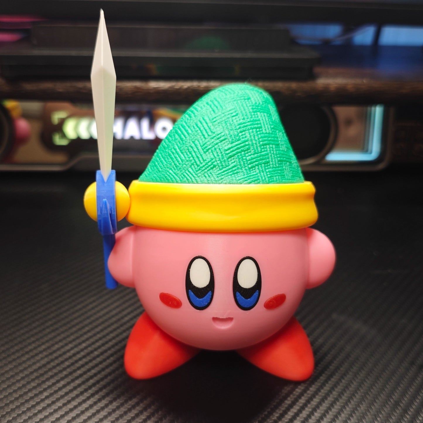 Kirby Switch game card storage box, can accommodate 10 game cards/SD cards and 4 TF cards