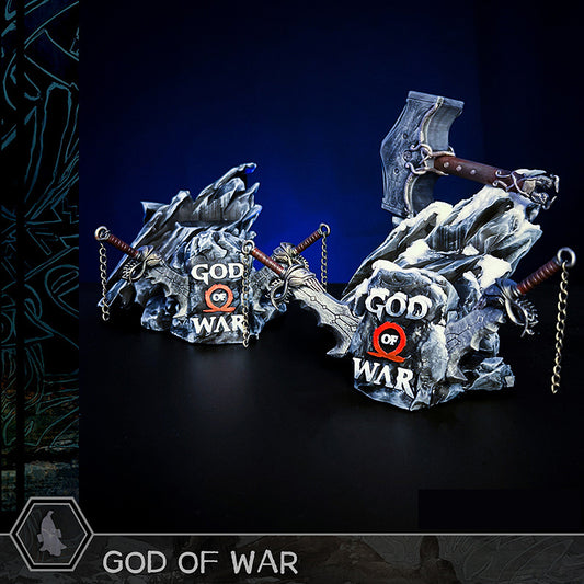 God of War Garage Kit Model Playstation 4/5, XBOX Game Controller Bracket