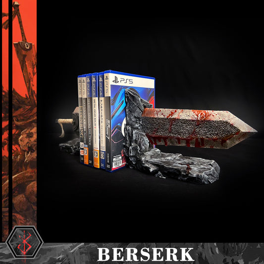 Berserk Theme Game Disc/DVD/CD/Vinyl Record Storage Rack