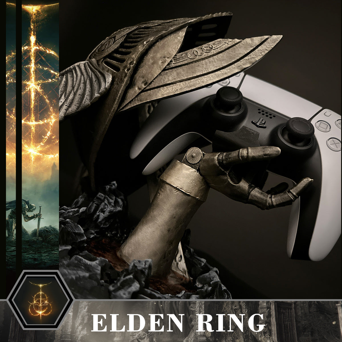 Elden Ring Malenia, Blade of Miquella Garage Kit Model Playstation 4/5, XBOX Game Controller Bracket