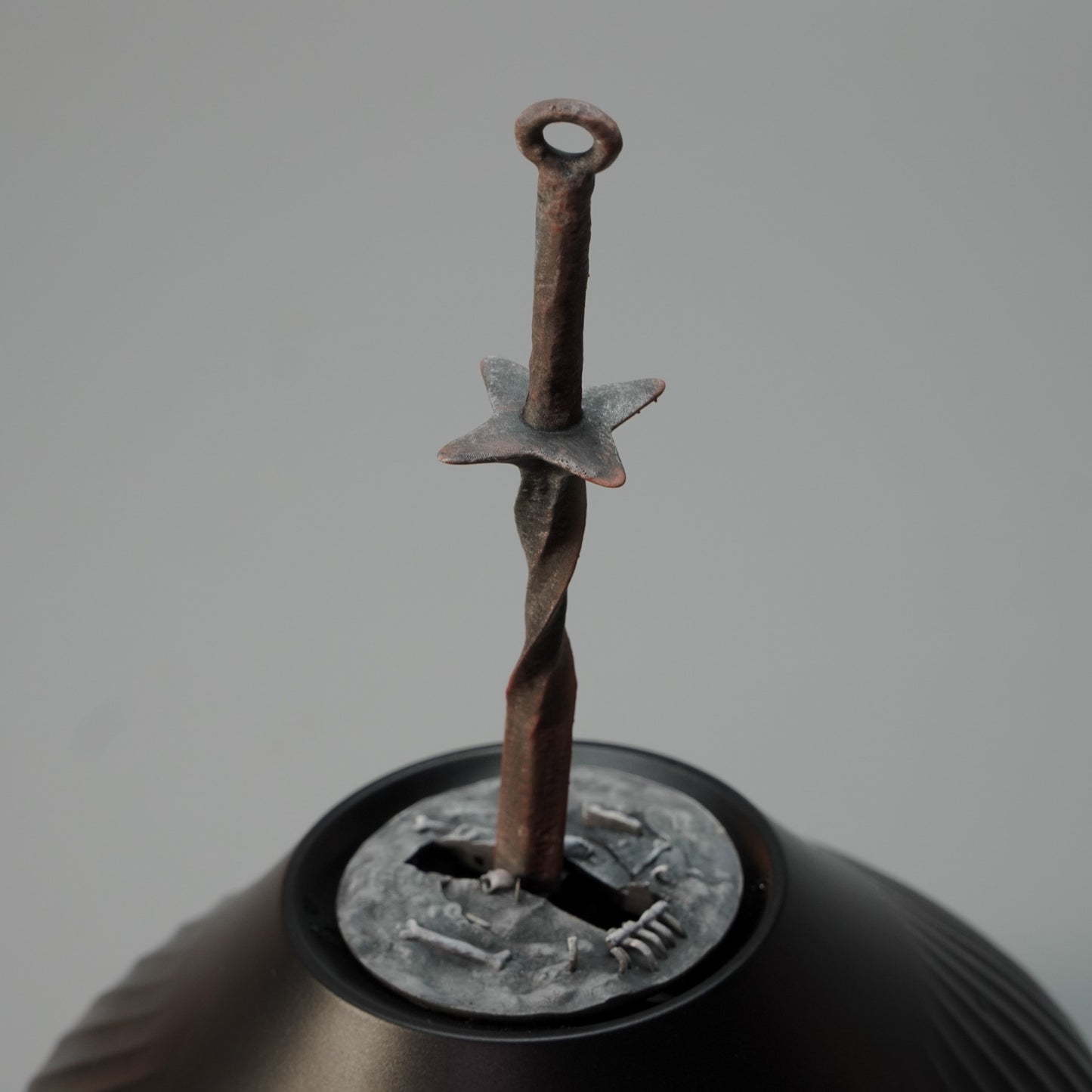 Dark Souls Coiled Sword Model, The Base has Light Effects and Humidifier Functions