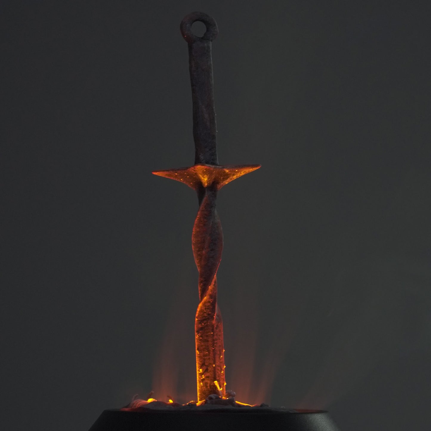 Dark Souls Coiled Sword Model, The Base has Light Effects and Humidifier Functions