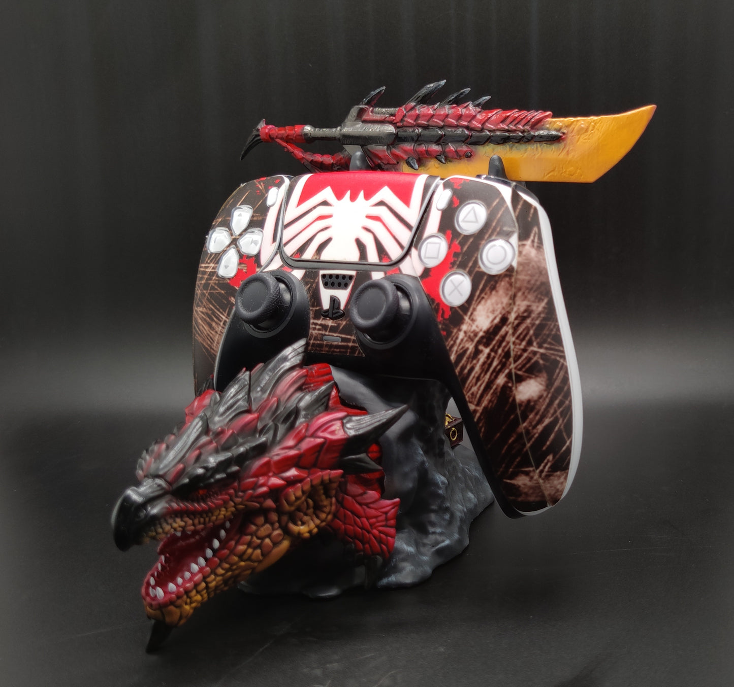 Monster Hunter Garage Kit Model PlayStation 4/5、XBOX Game Controller Bracket