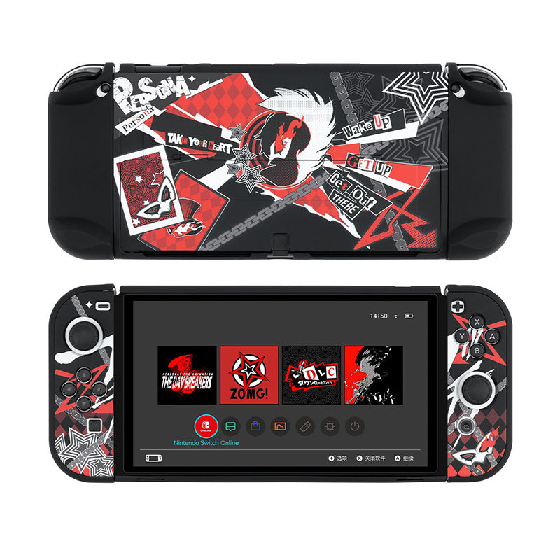 Persona 5 Themed Nintendo Switch/Nintendo Switch OLED Case Set