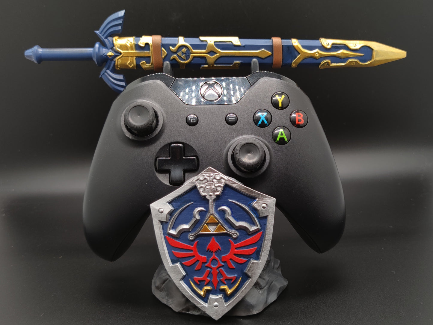 The Legend of Zelda Garage Kit Model Nintendo Switch、PlayStation 4/5、XBOX Game Controller Bracket