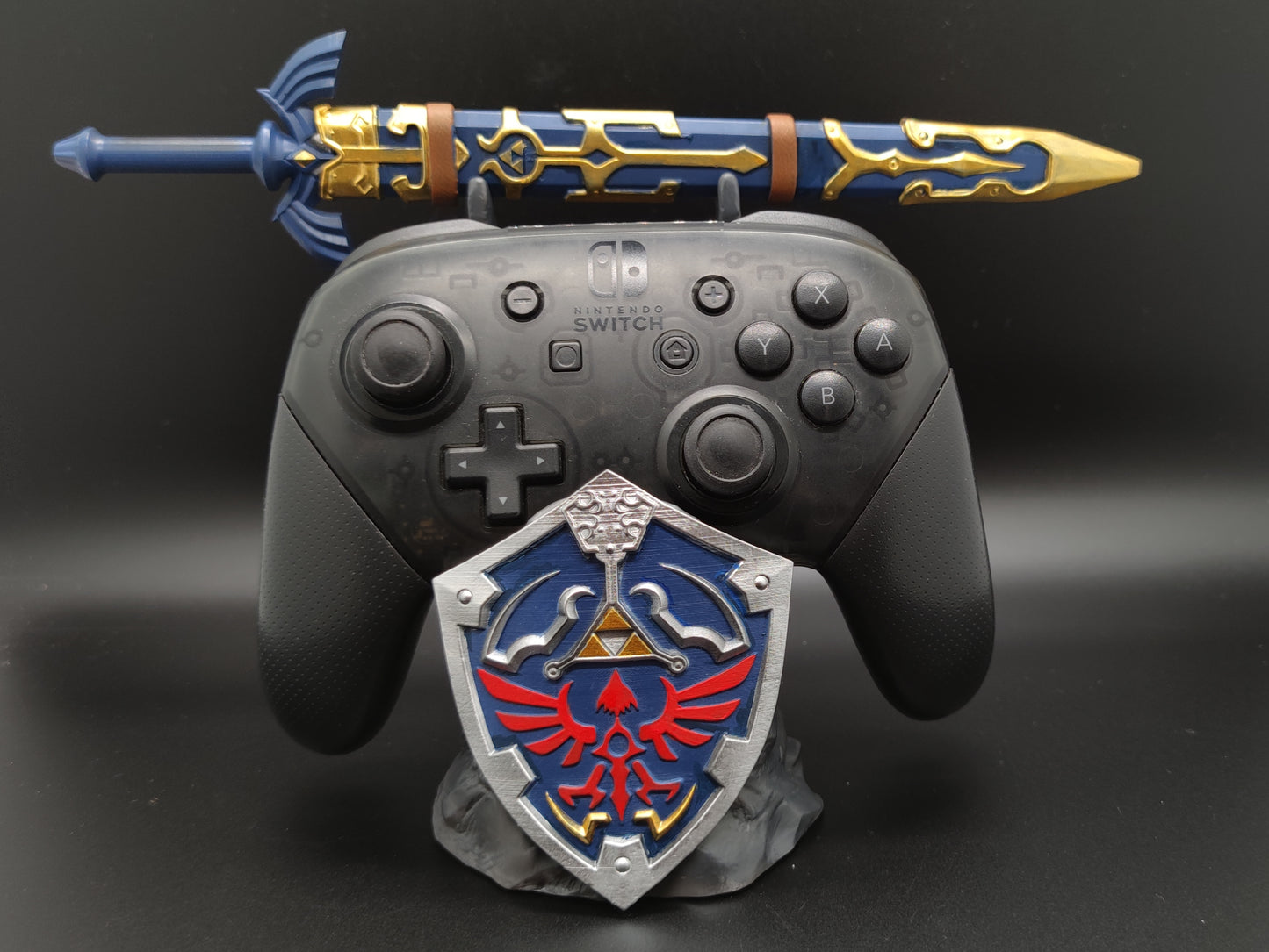 The Legend of Zelda Garage Kit Model Nintendo Switch、PlayStation 4/5、XBOX Game Controller Bracket