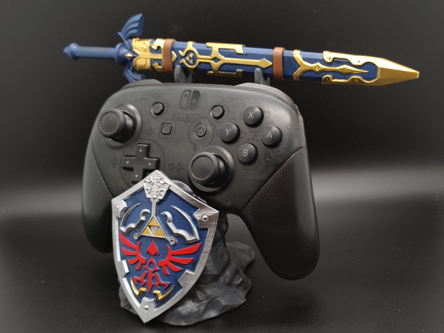 The Legend of Zelda Garage Kit Model Nintendo Switch、PlayStation 4/5、XBOX Game Controller Bracket