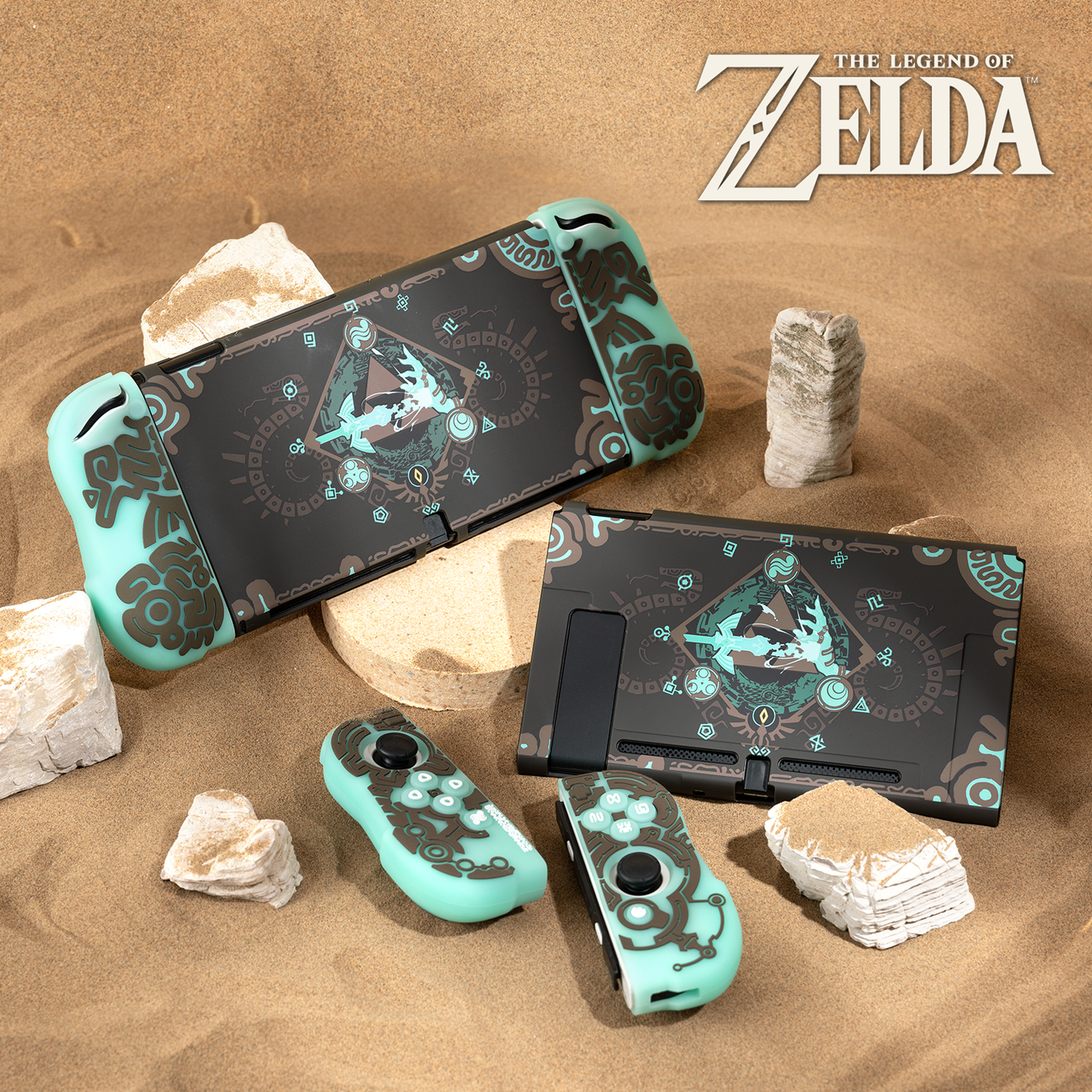 The Legend of Zelda: Tears of the Kingdom Theme Nintendo Switch/Nintendo Switch OLED Luminous Protective Case