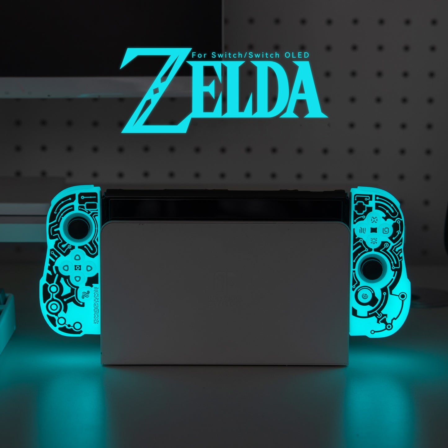 The Legend of Zelda: Tears of the Kingdom Theme Nintendo Switch/Nintendo Switch OLED Luminous Protective Case