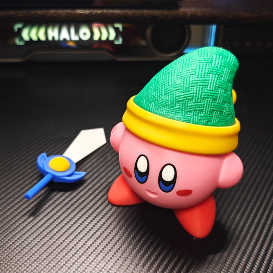 Kirby Switch game card storage box, can accommodate 10 game cards/SD cards and 4 TF cards