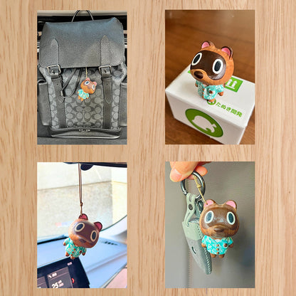 Animal Crossing wood carving model, natural high-quality wood, pure hand carving, collection-level quality