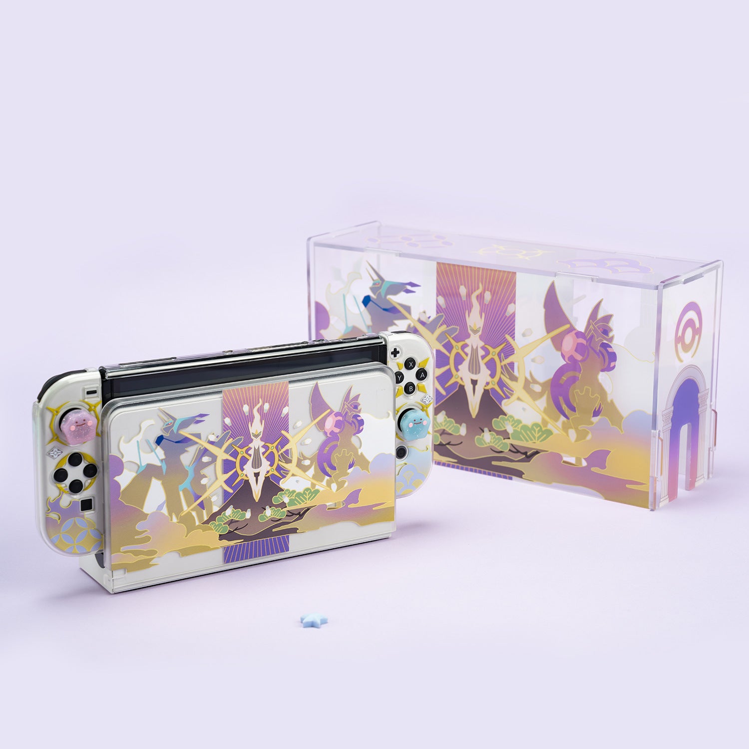 Arceus Themed Switch/OLED Original Legends: Design Set Pokémon Case EtgSky – Nintendo