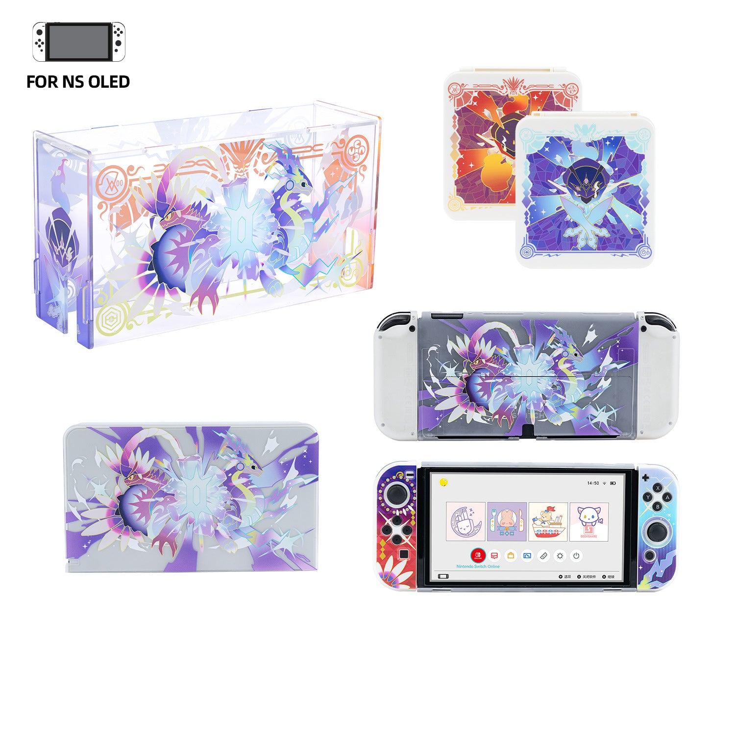 Nintendo Switch/OLED Case Set Pokémon Legends: Arceus Themed Original  Design – EtgSky